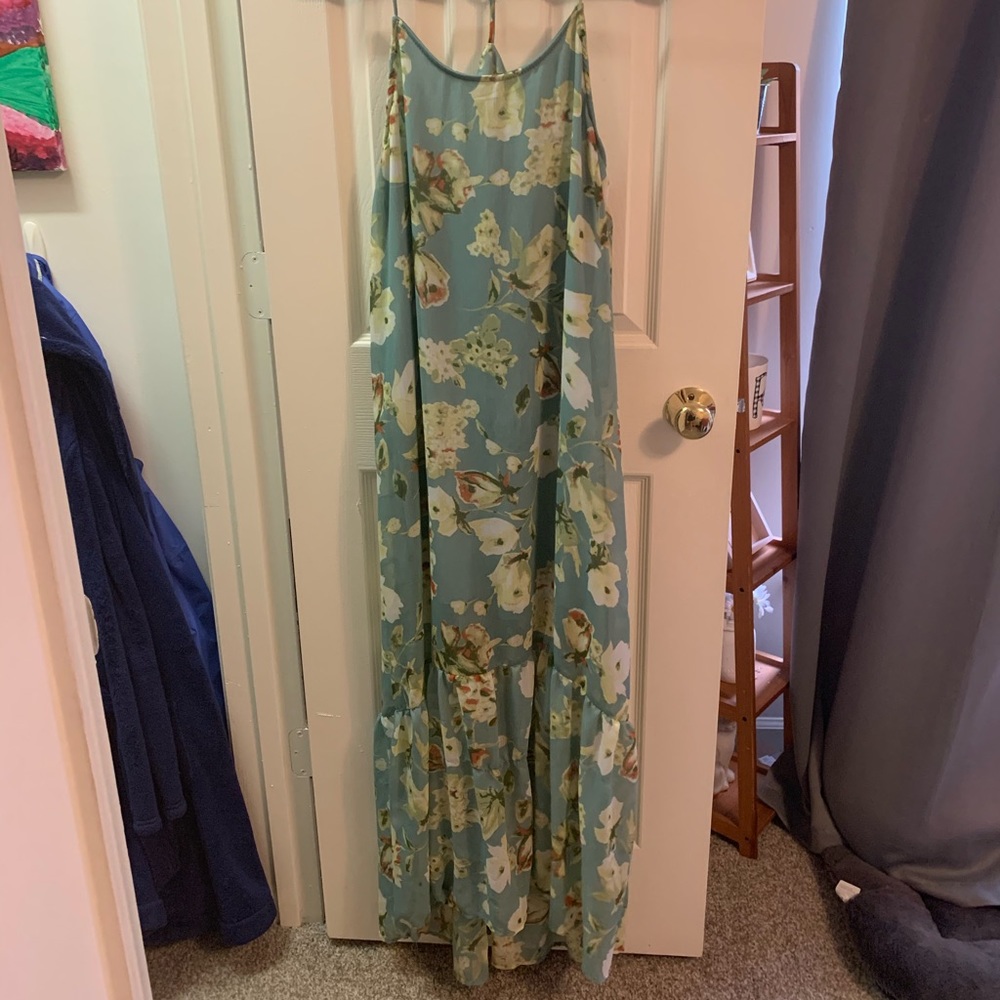 Floral full length dress